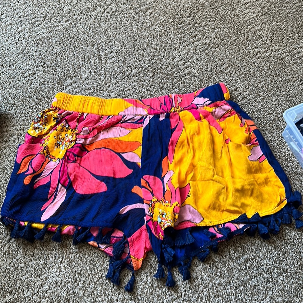 Trina Turk Swim Cover Up Shorts